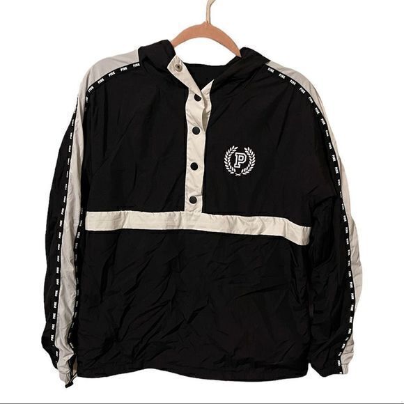 PINK Victoria's Secret Jackets & Blazers - Sz XS/SM VS Pink Anorak‎ Windbreaker Jacket